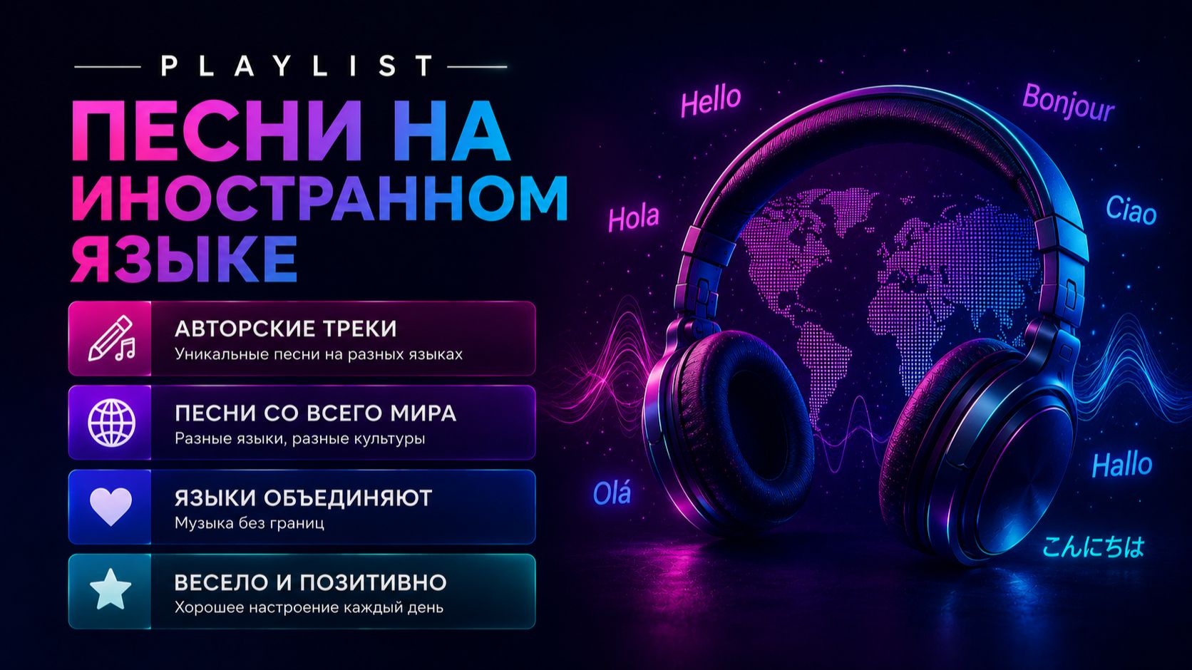 Песни на иностранном языке