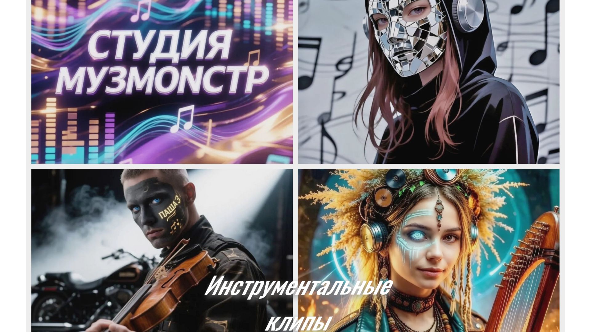 Инструментальные клипы