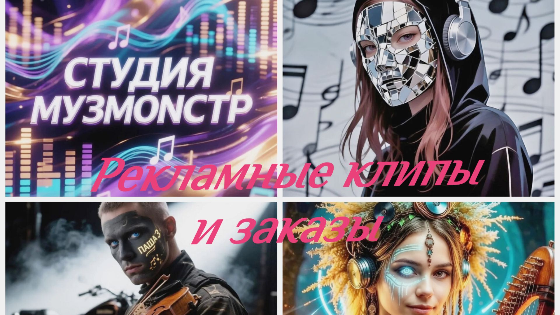Рекламные клипы и заказы