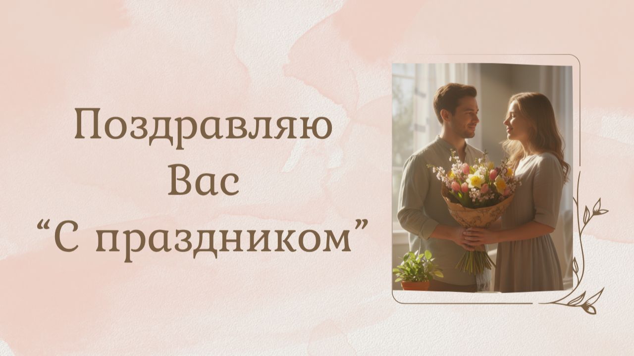 С праздником