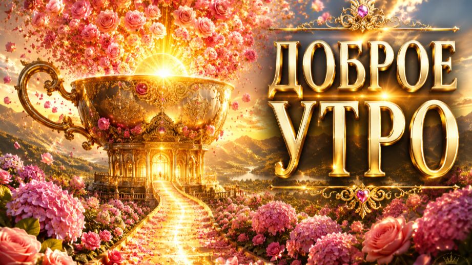 Утренние открытки на каждый день недели | Домохозяйка