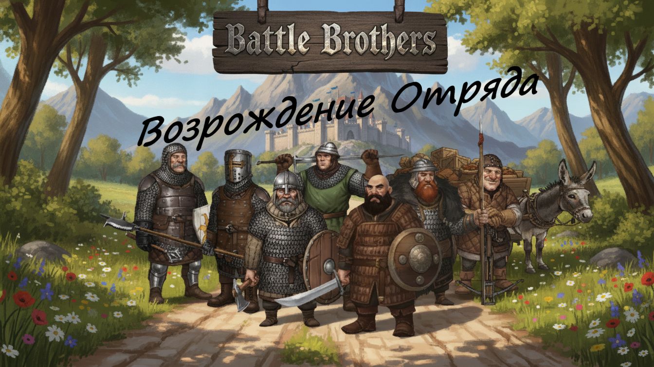 Battle Brothers. Возрождение Отряда. Второй забег.