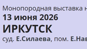 КЧК ИРКУТСК 13 июня`26 Е.Силаева Моно немецких овчарок