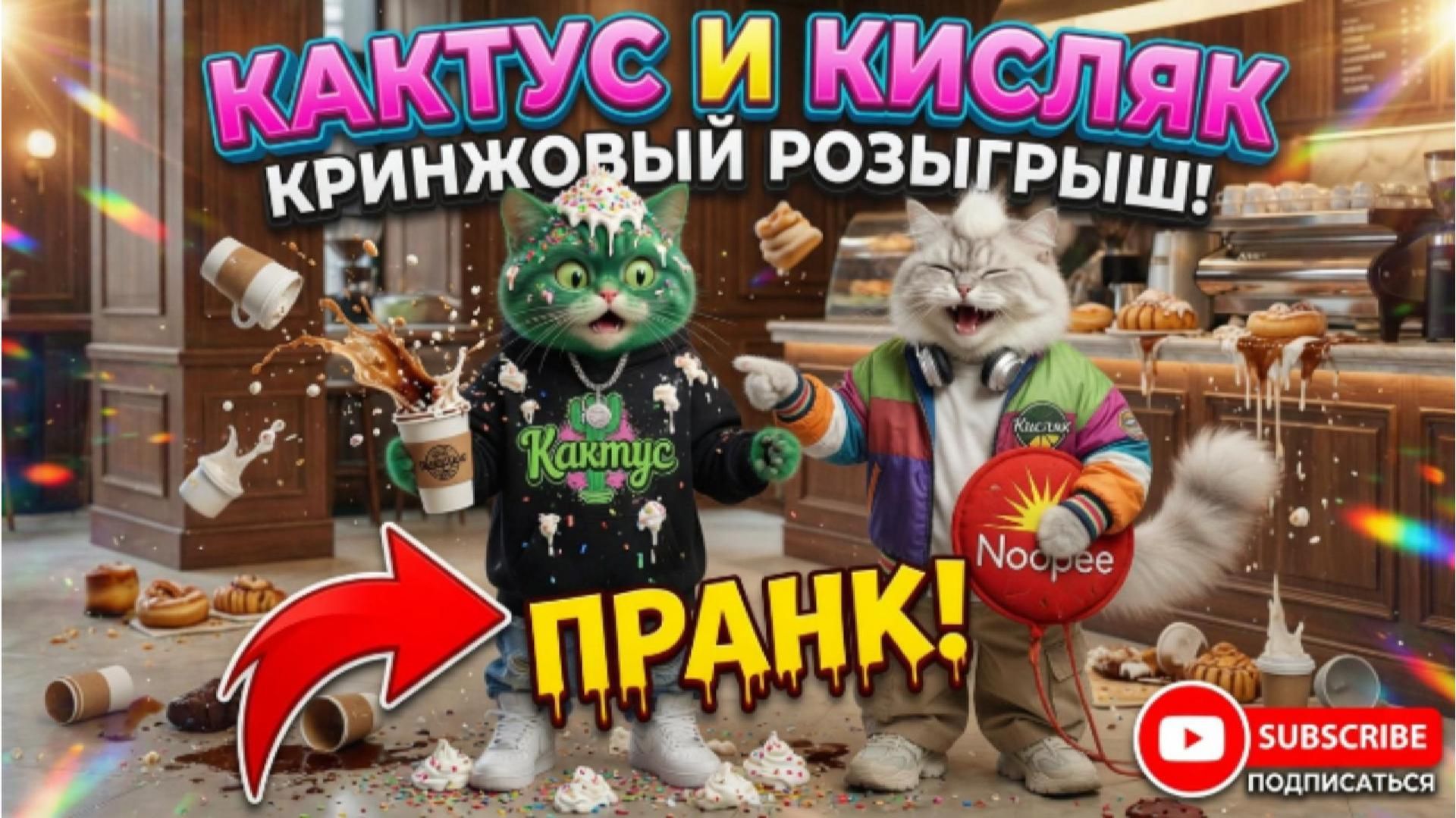 Кактус и Кисляк - Shorts котята жиза и отношения