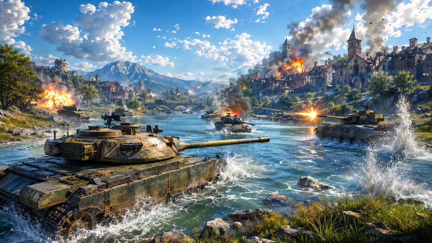 TANKS BLITZ лучшие бои и стримы