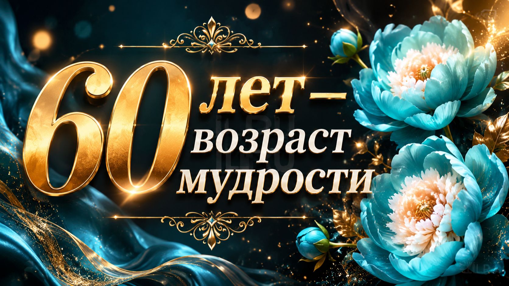 Поздравления с юбилеем 60 лет женщине – трогательные музыкальные открытки