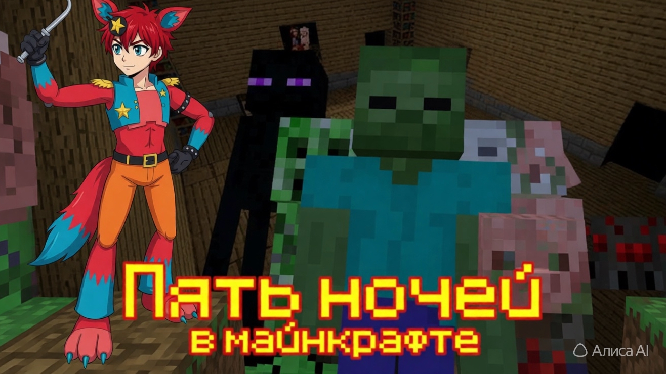 Пять ночей в Майнкрафте
