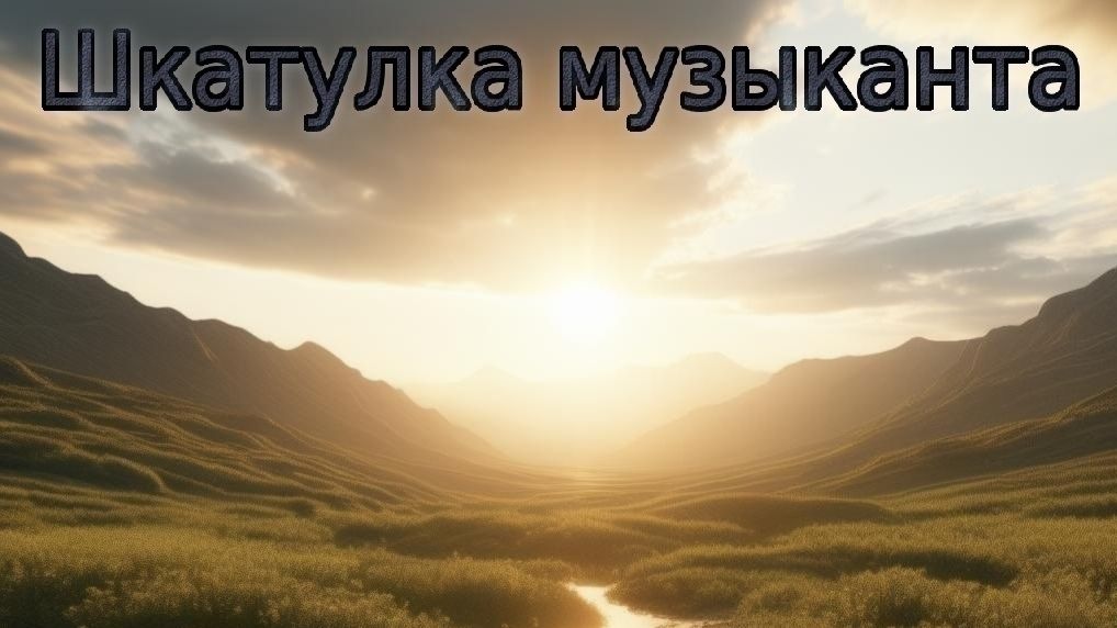 АЛЬБОМ ″НА ЗАРЕ″ ШКАТУЛКА МУЗЫКАНТА