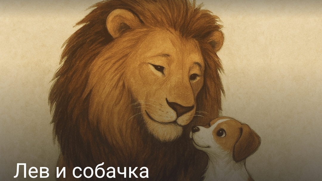 Лев и собачка
