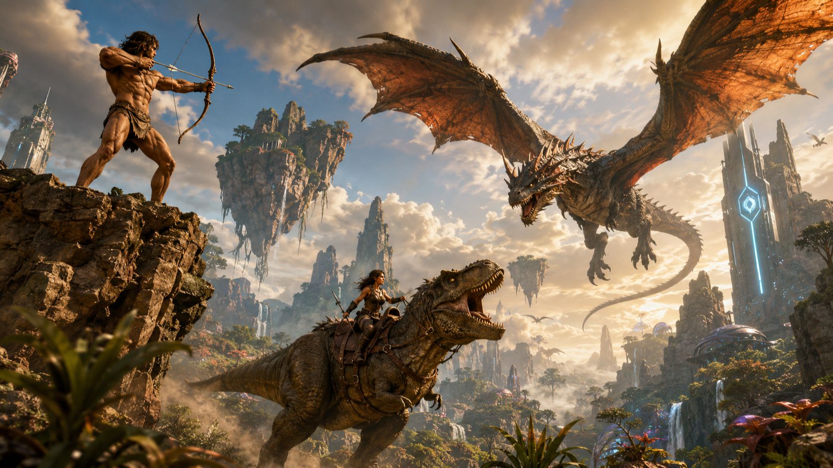ARK Ascended карта GENESIS