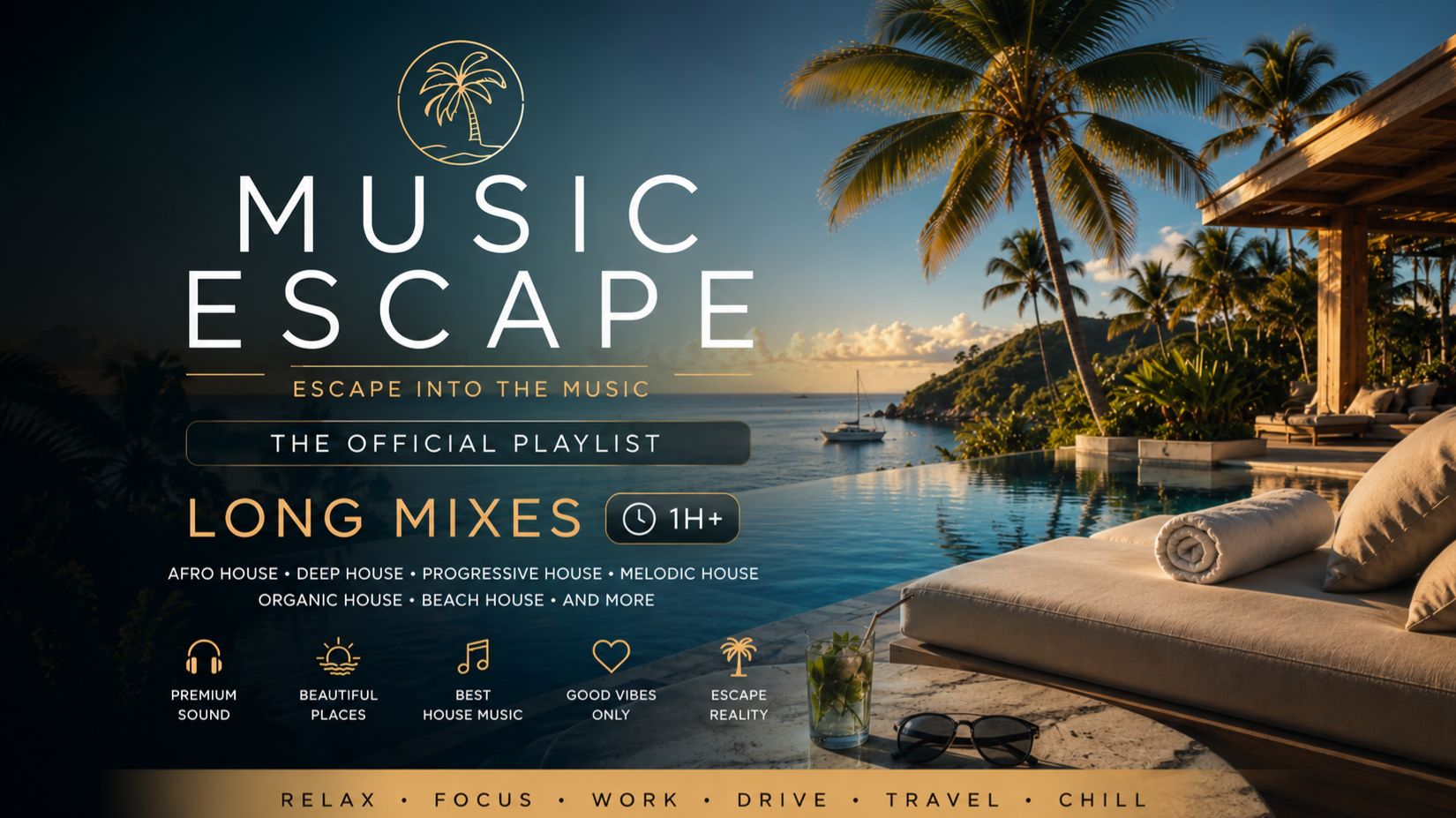 House Mix Collection 2026 🌊 Best Deep House, Afro House &amp; Melodic House | Music Escape