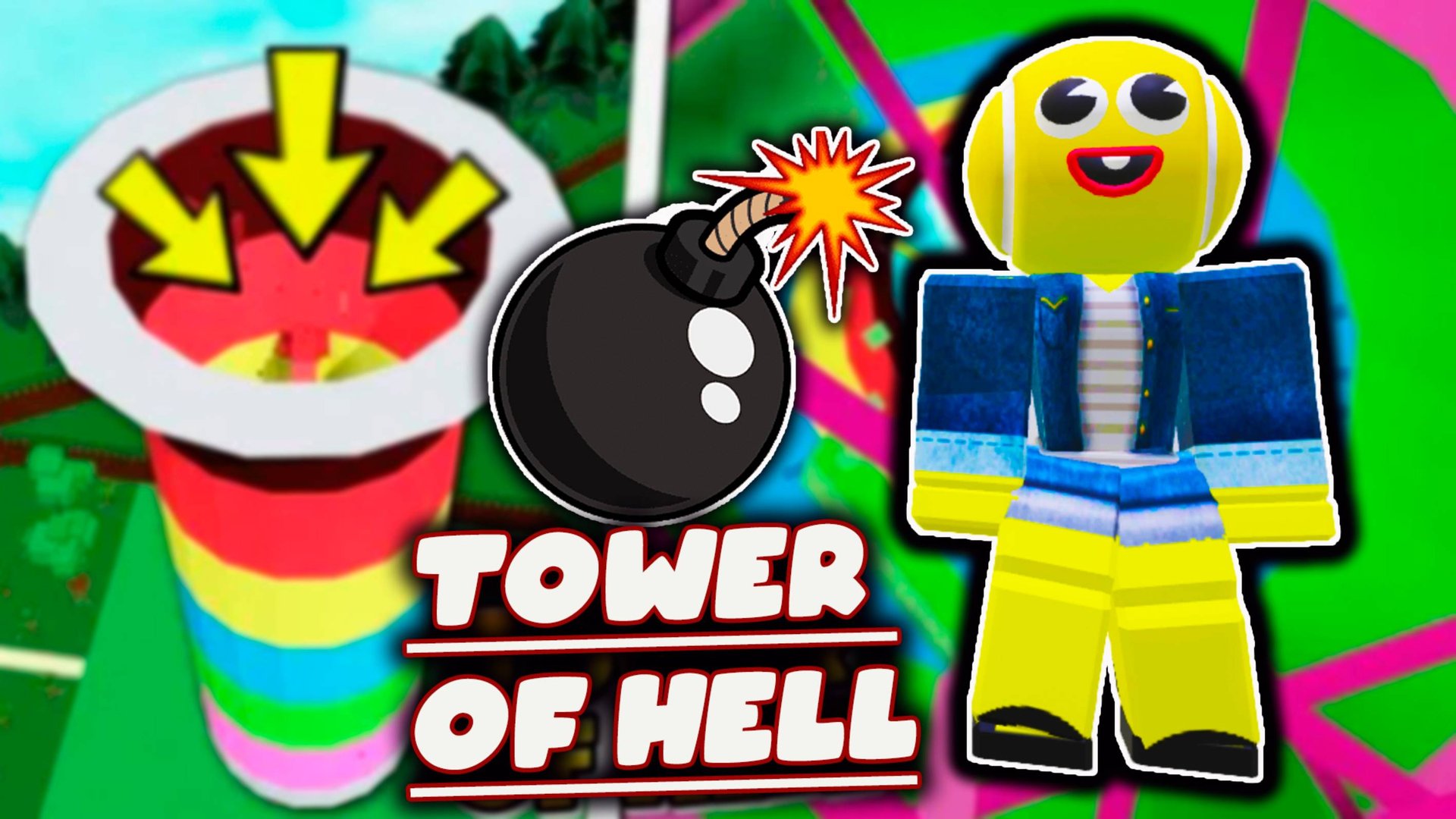 Роблокс башня ада Tower of hell