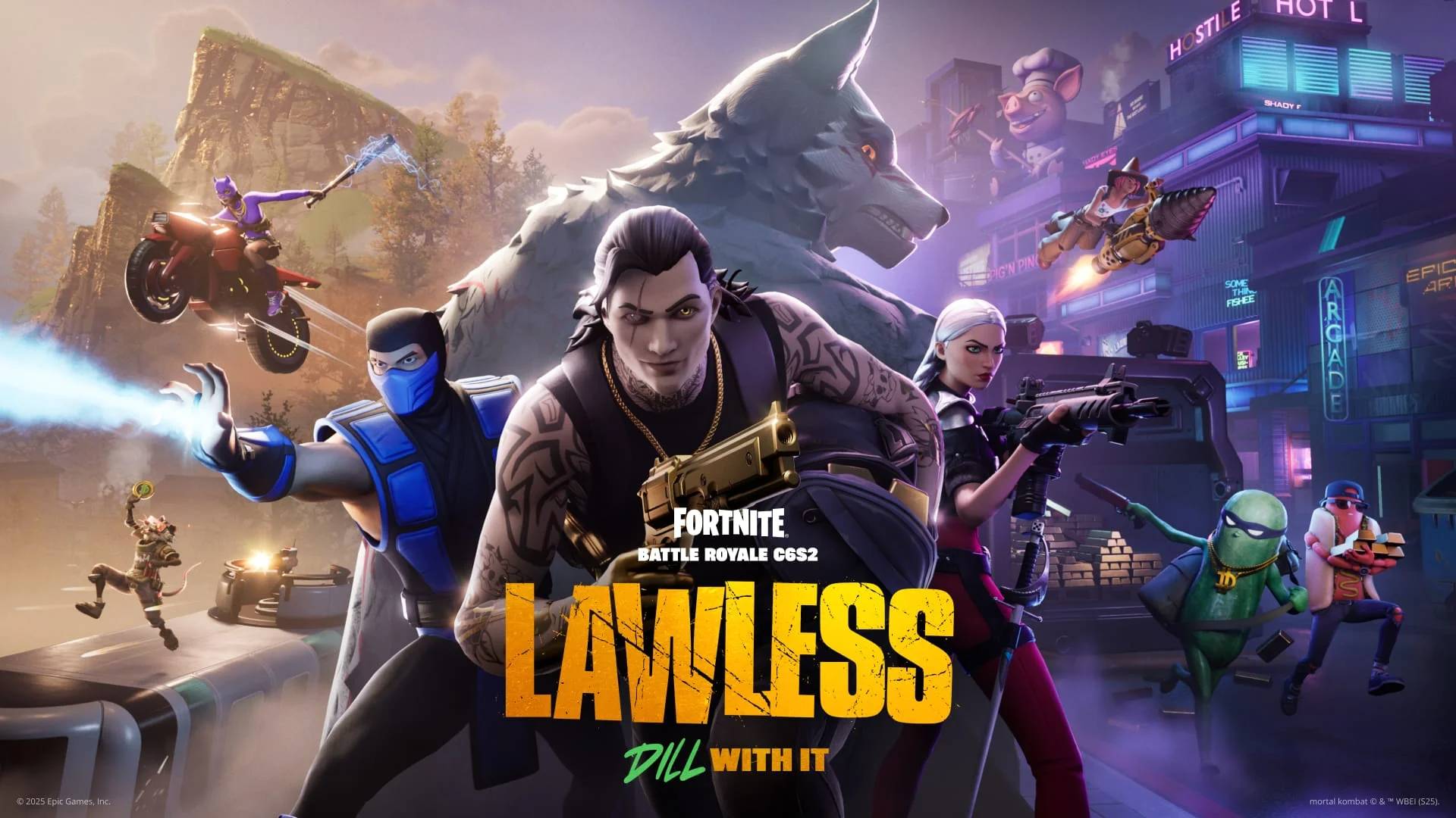 Fortnite Chapter 6 season 2 LAWLESS