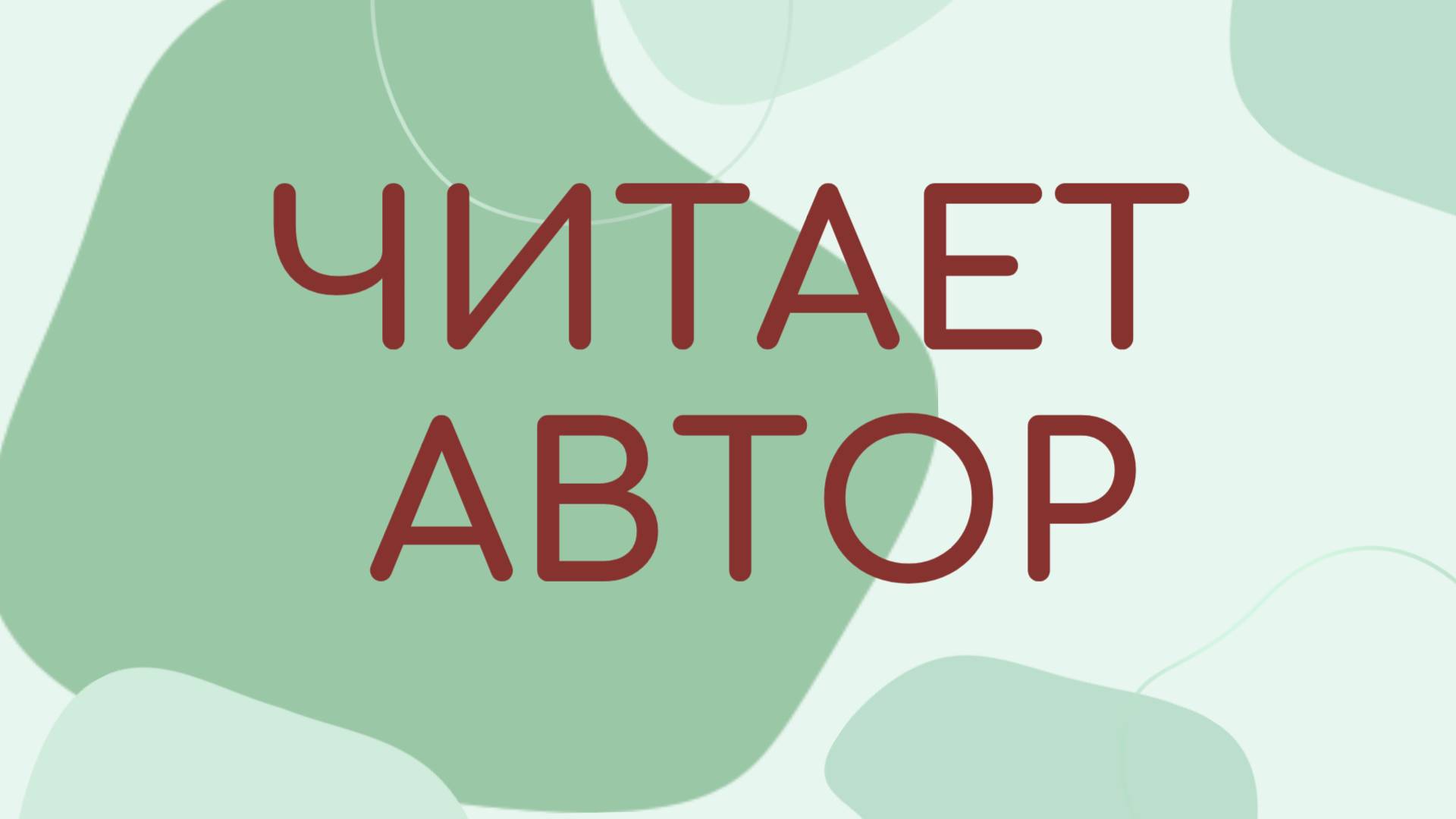 Читает автор