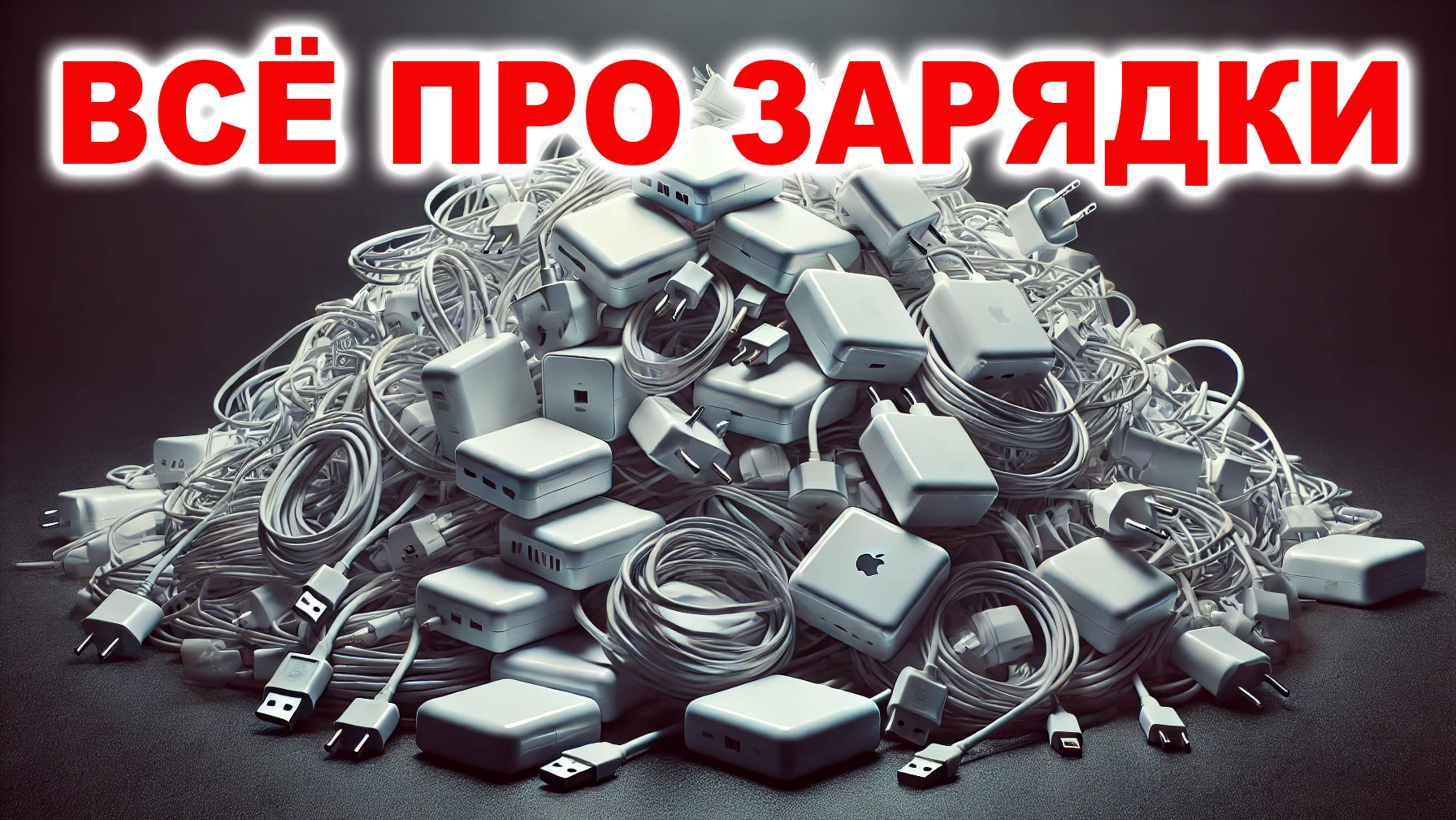Всё про зарядки Apple