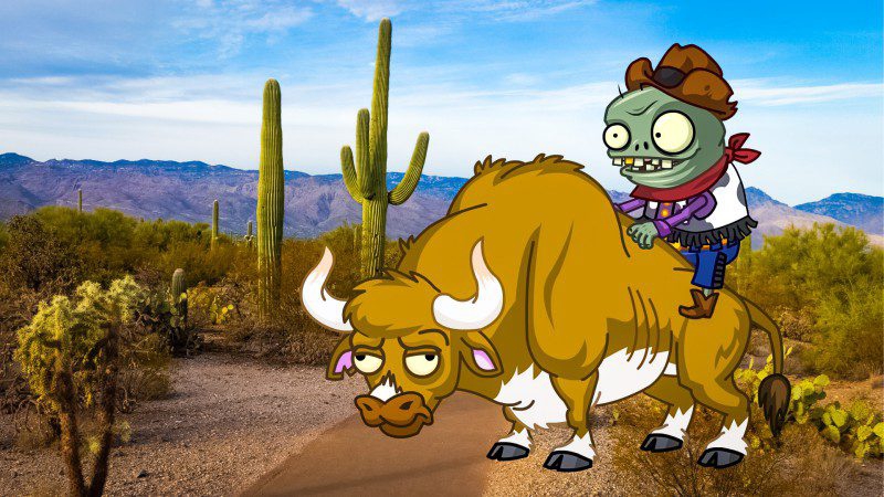 Дикий запад (Wild West) Plants vs. Zombies 2