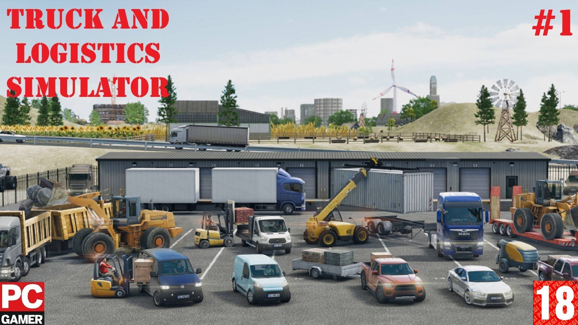 Truck and Logistics Simulator (PC) - Прохождение игр. (2020)(без комментариев)