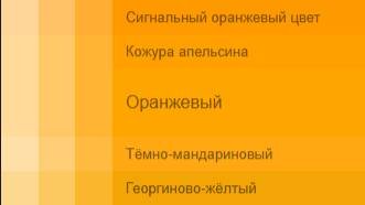 Оранжевый