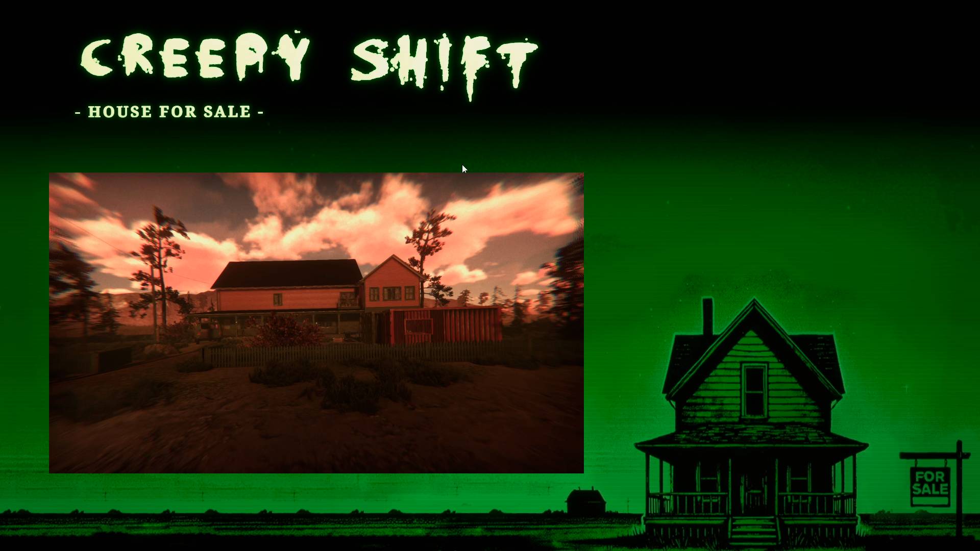 Creepy Shift House For Sale (Жуткий дом на продажу)