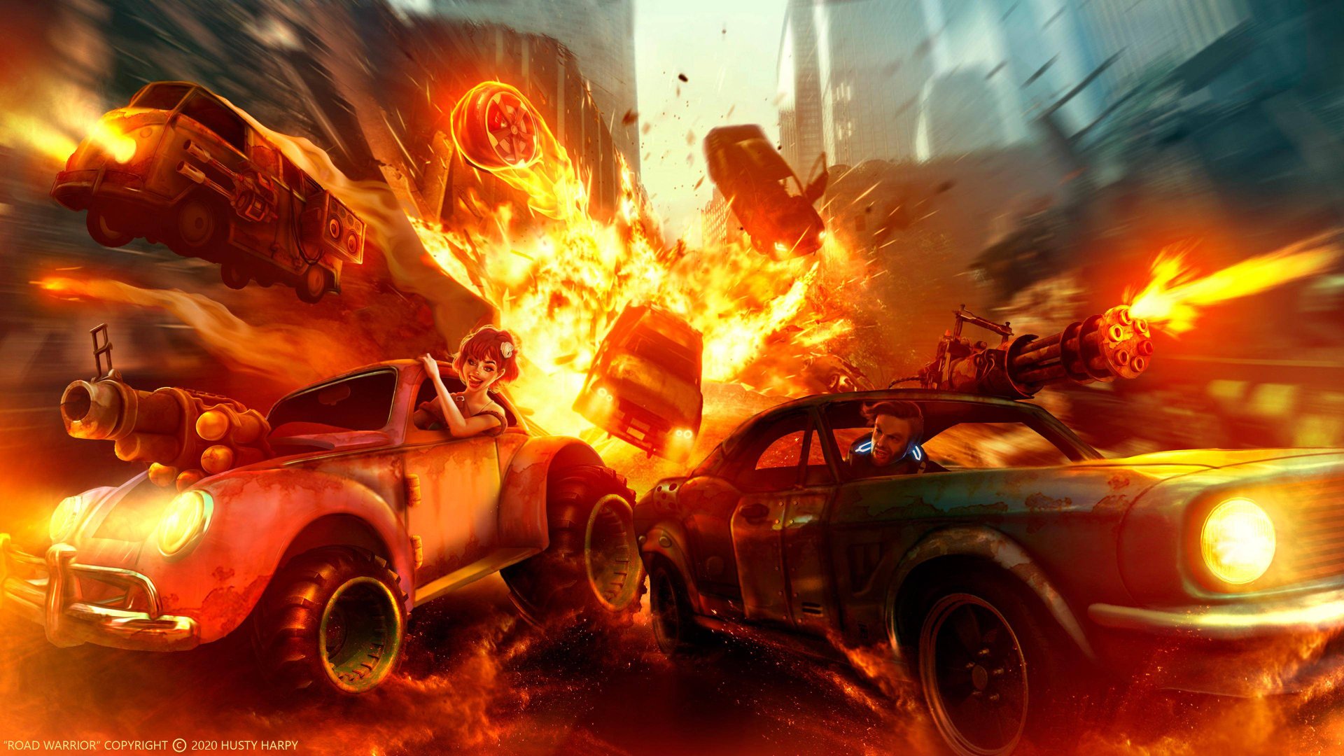 Road Warrior (режим истории)