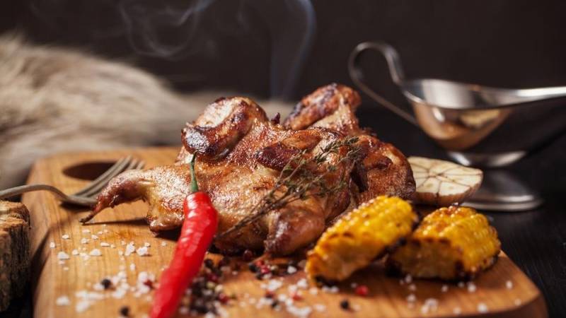 Мужская кухня! И этим всё сказано! Только мясо, только дичь, только хардкор!