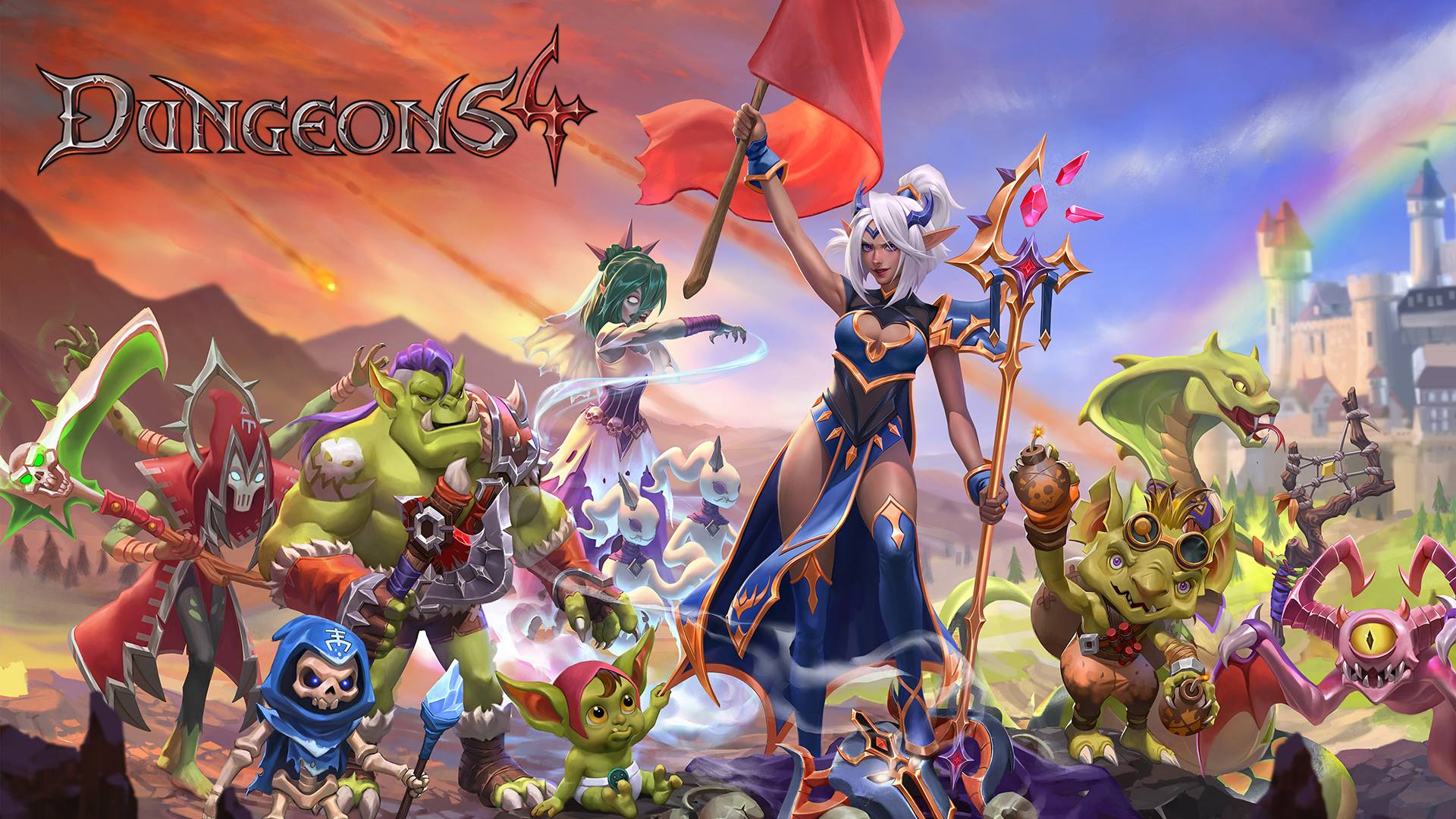 Dungeons 4 прохождение на русском