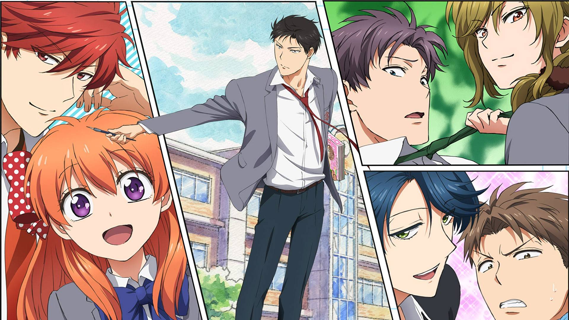 Ежемесячное сёдзё Нодзаки - Все серии / Monthly Girls′ Nozaki-kun