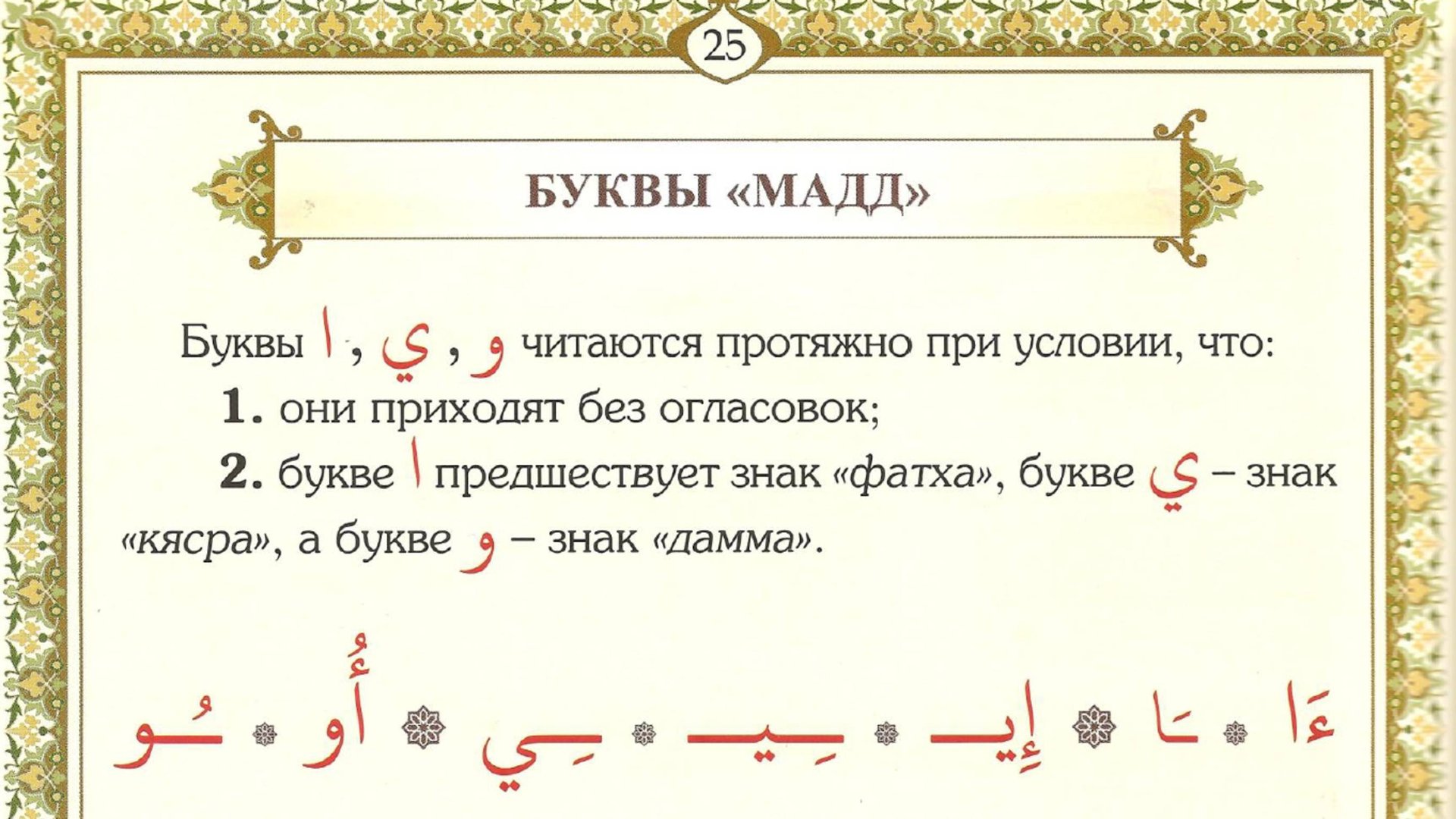 ТАДЖВИД - Правила чтения Священного Корана