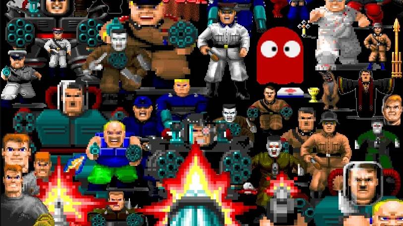 Wolfenstein 3D (be John Romero)  RU.tube . 2024 jr.