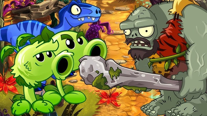 Юрское Болото (Jurassic Marsh) Plants vs. Zombies 2