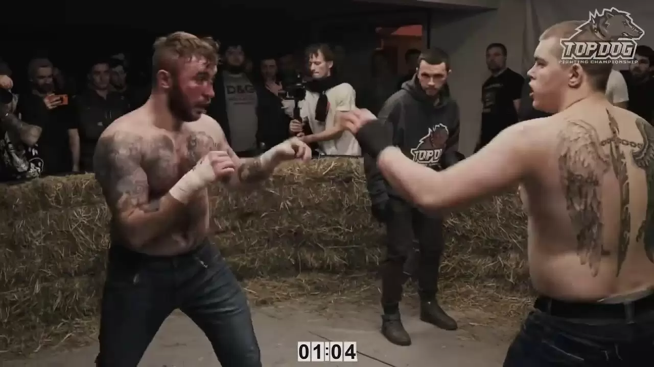 Изображение к видео: Андрей «Панда» Мешков vs. Ильин Серега — бой без перчаток. TDFC 1
