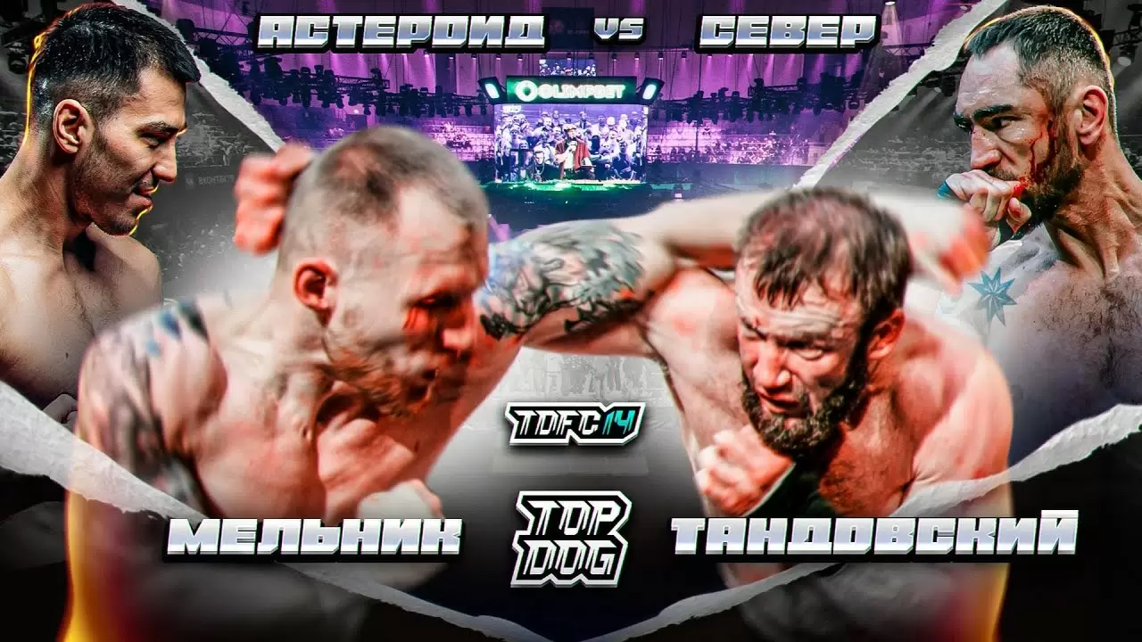 Изображение к видео: Астероид vs. Север, Мельник vs. Тандовский. TDFC 14
