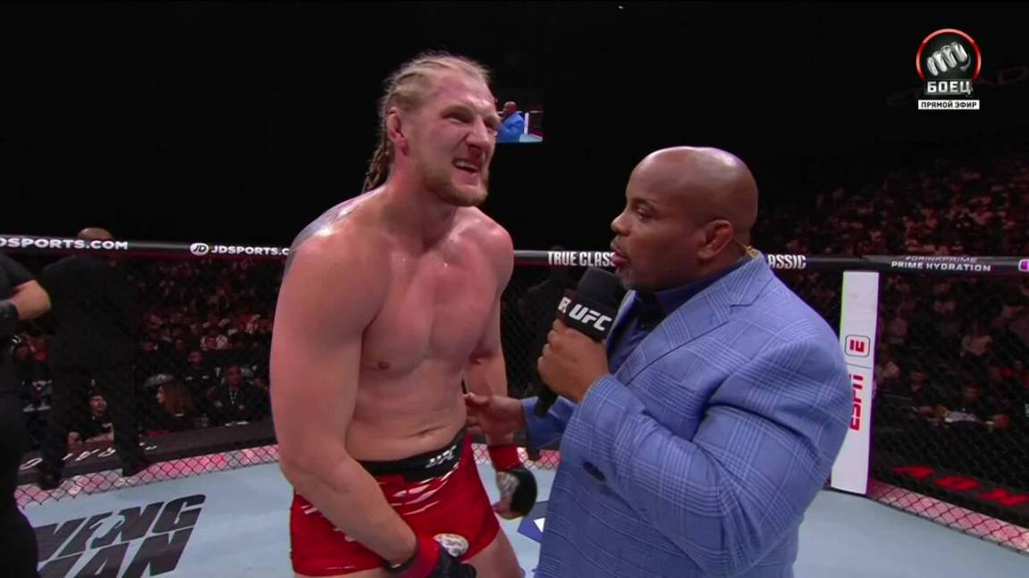 Изображение к видео: Интервью Александра Волкова на UFC 321