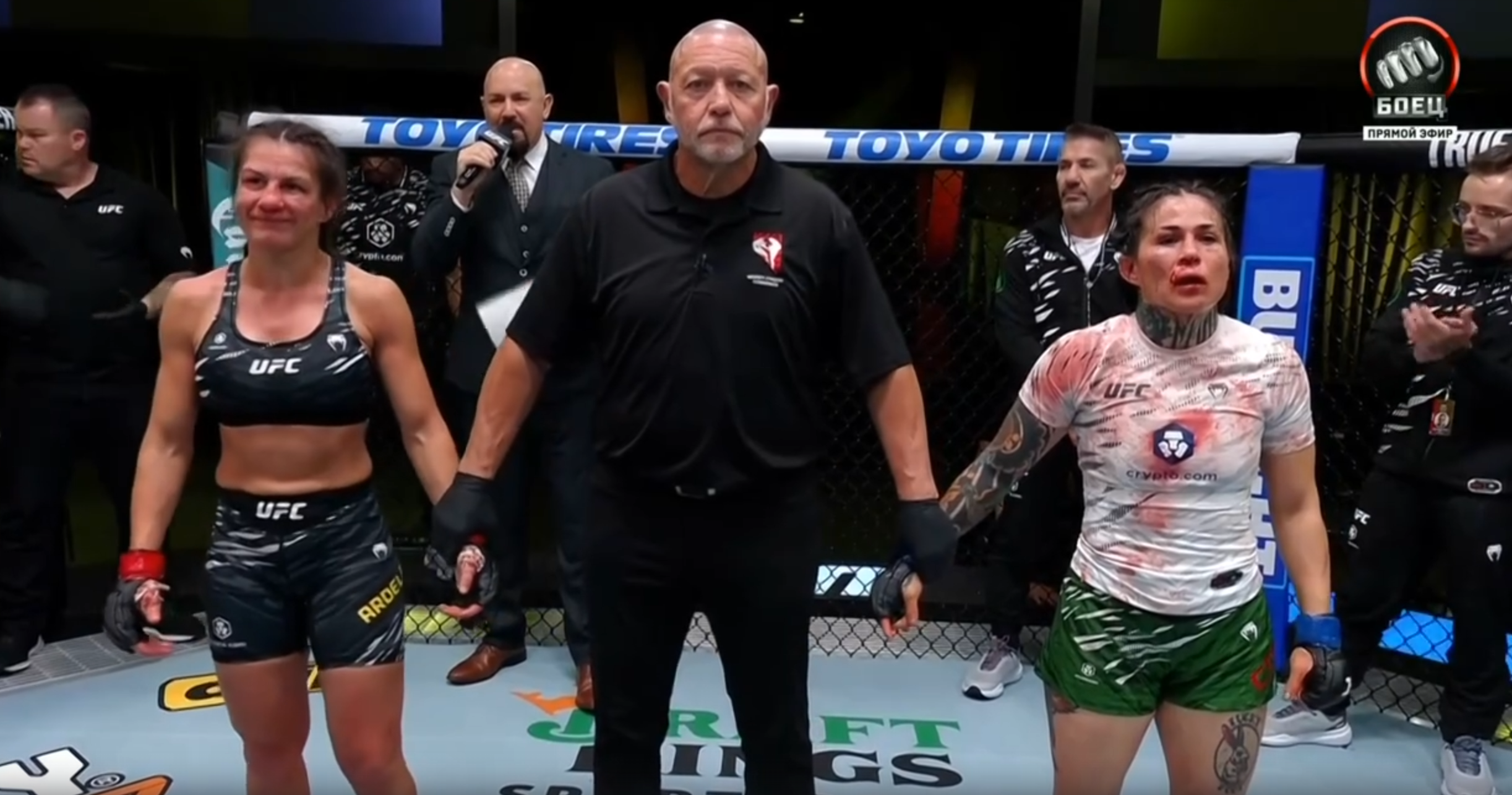 Изображение к видео: Алиса Арделеан против Монтсеррат Руиз на UFC Fight Night