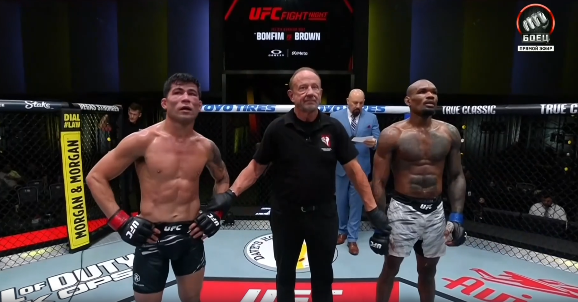 Изображение к видео: Хайдер Эмил против Джамалла Эммерса на UFC Fight Night