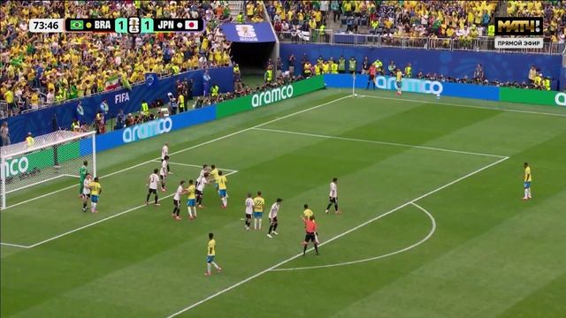 Изображение к видео: Угловой матча Бразилия - Япония, ЧМ по Футболу 2026 (4)