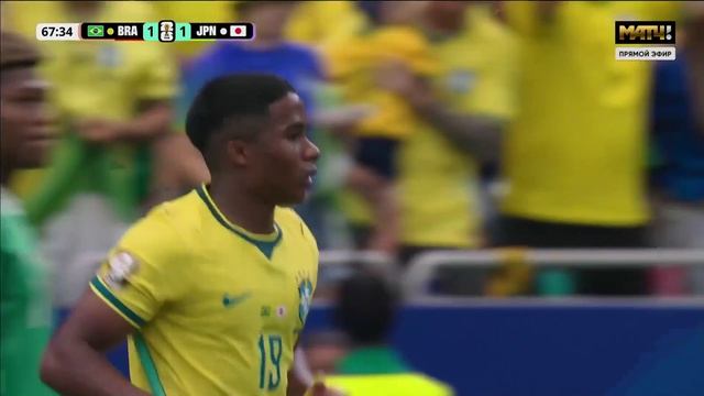 Изображение к видео: Спорный момент матча Бразилия - Япония, ЧМ по Футболу 2026
