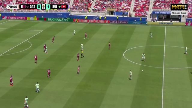 Изображение к видео: 2 тайм матча Катар - Швейцария, ЧМ по Футболу 2026 - смотреть онлайн на RUTUBE Спорт