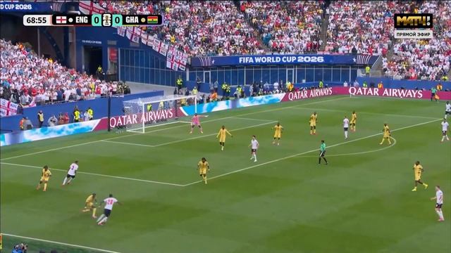 Изображение к видео: 2 тайм матча Англия - Гана, ЧМ по Футболу 2026