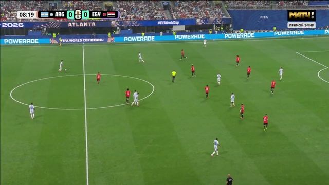 Изображение к видео: Голевая передача на Месси в матче Египет - Аргентина, 1/8 финала ЧМ-2026