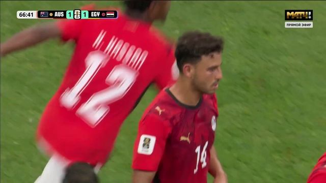 Изображение к видео: Замены сборной Египта в матче Австралия - Египет, 1/16 финала ЧМ по Футболу 2026