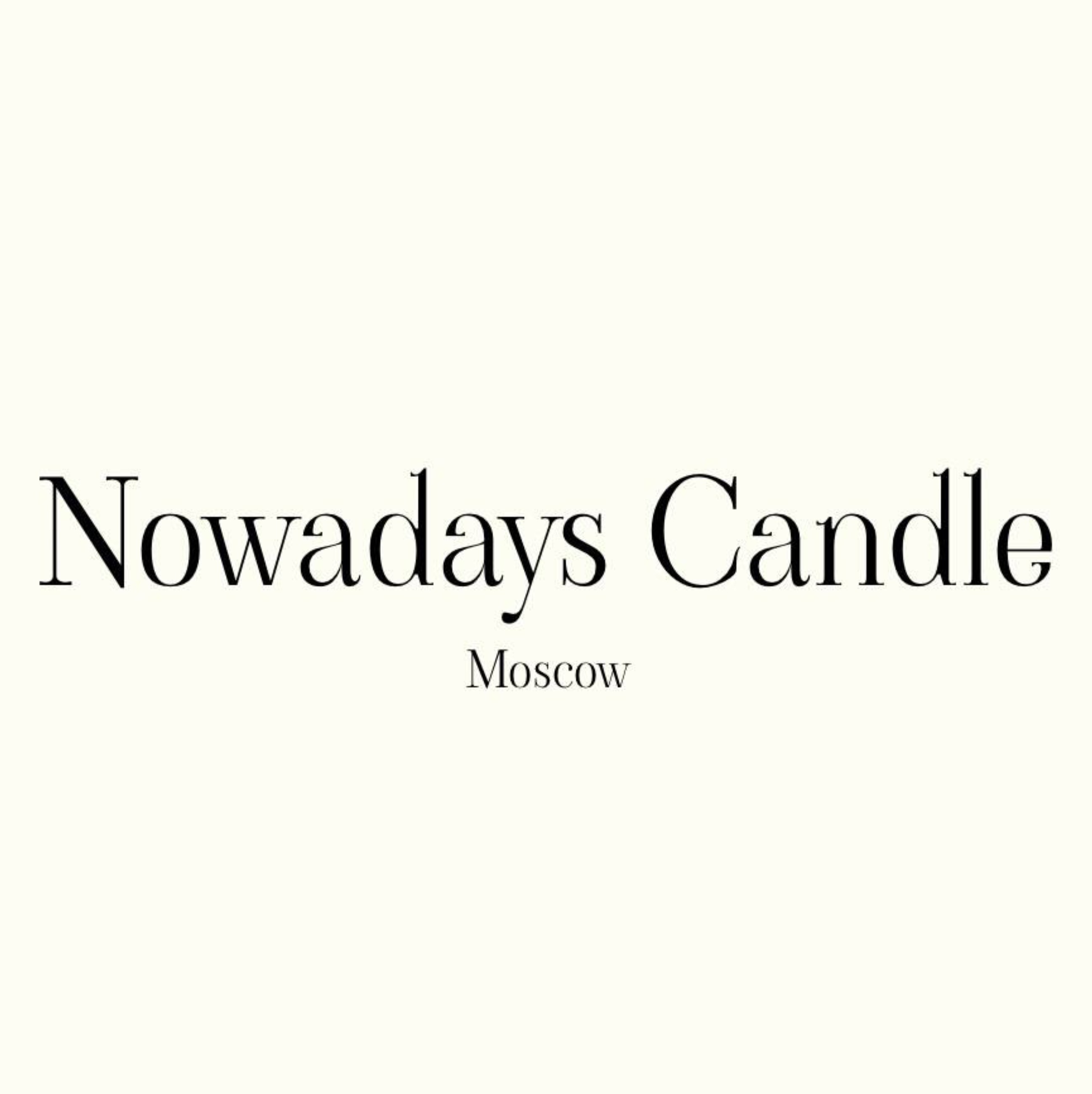 Иконка канала nowadayscandle