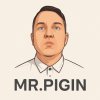 Иконка канала MR.PIGIN