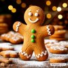 Иконка канала пряничный человечИк