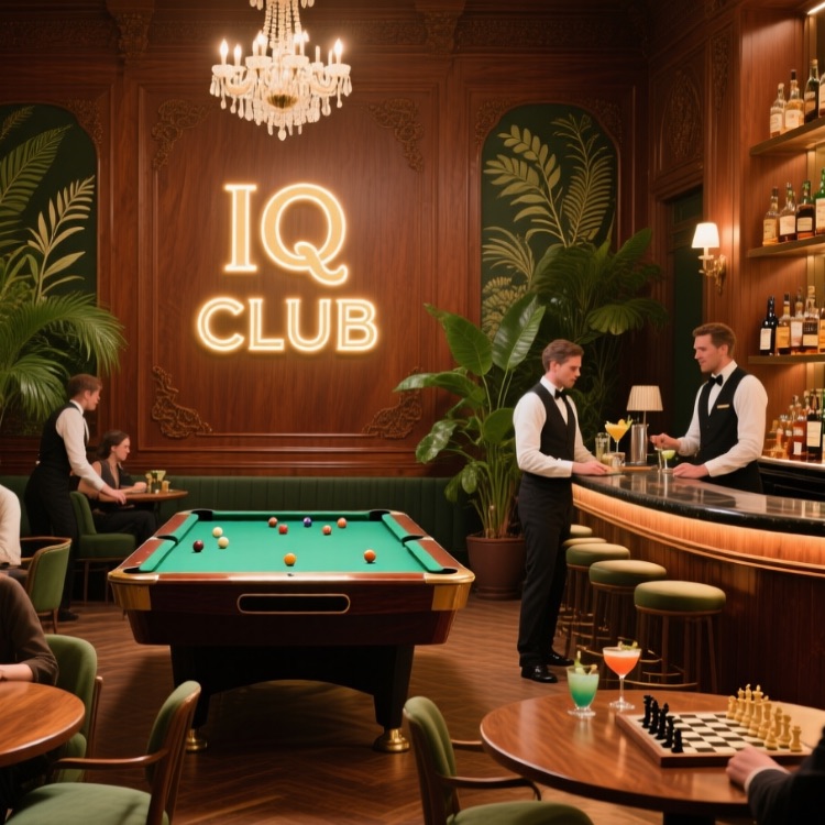 Иконка канала IQ CLUB