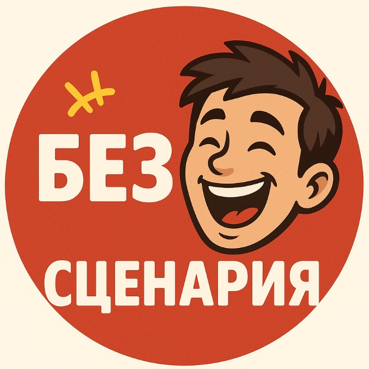Иконка канала Без сценария | приколы, мемы, юмор, фейлы, тренды