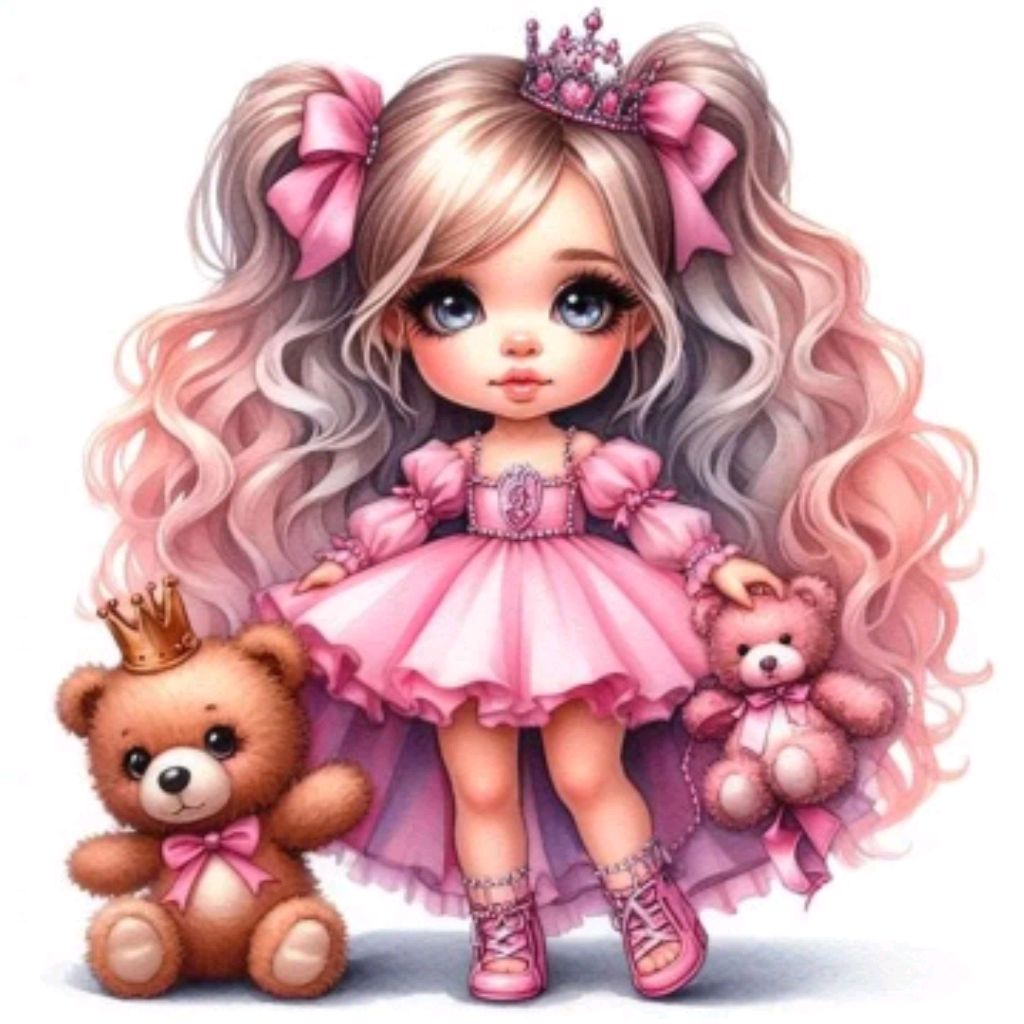 Красивые девочки рисунок
