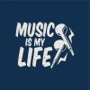 Иконка канала 🎧 Music is my life