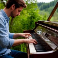 Иконка канала Piano music