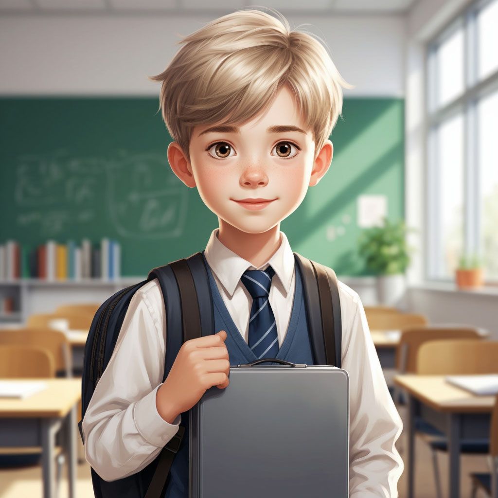 Иконка канала Vlog школьника